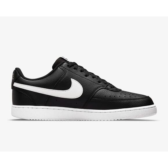 Nike Court Vision Low Next Nature Mens New in Box Black & White colorway - Picture 3 of 5